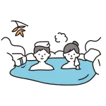 People In Hot Springs SVG Icon
